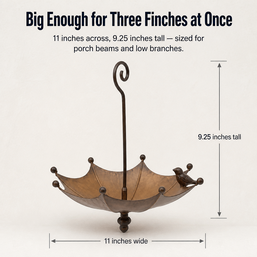 FeatherHaven™ — Pull Wild Cardinals and Finches to Your Porch With Vintage Bronze Charm