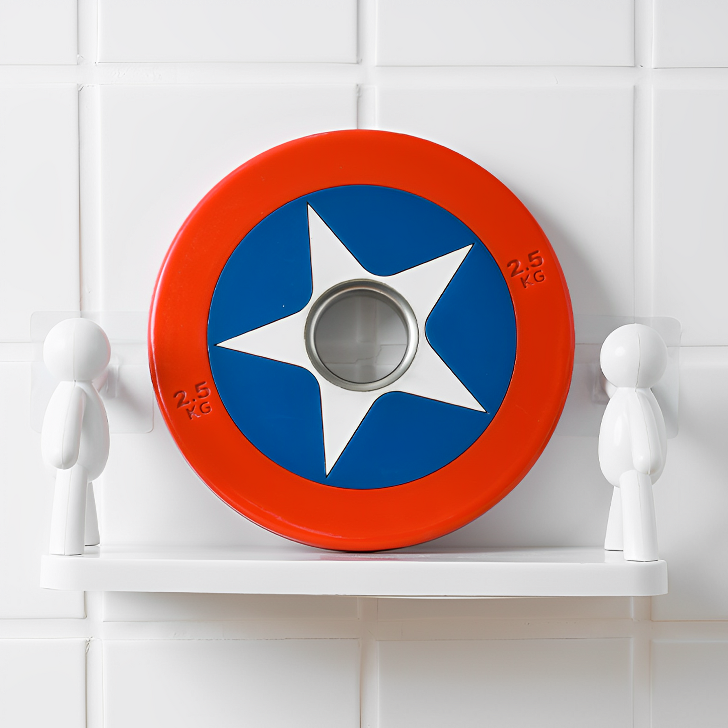 Wall shelf - Adhesive fixing