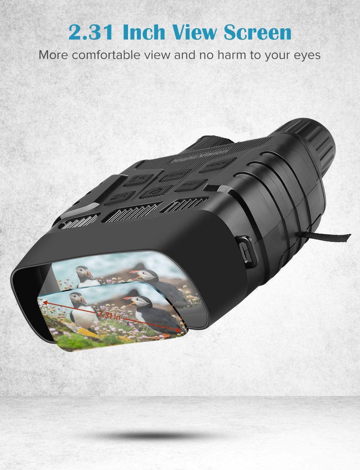 Binoculars for Night Vision with 300M Range and Recording Feature