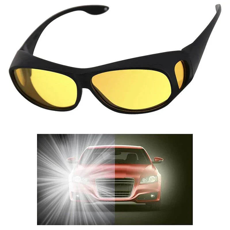 Glare-Reducing Eyewear for Improved Day and Night Vision