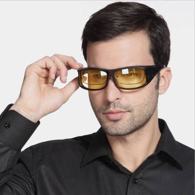 Glare-Reducing Eyewear for Improved Day and Night Vision