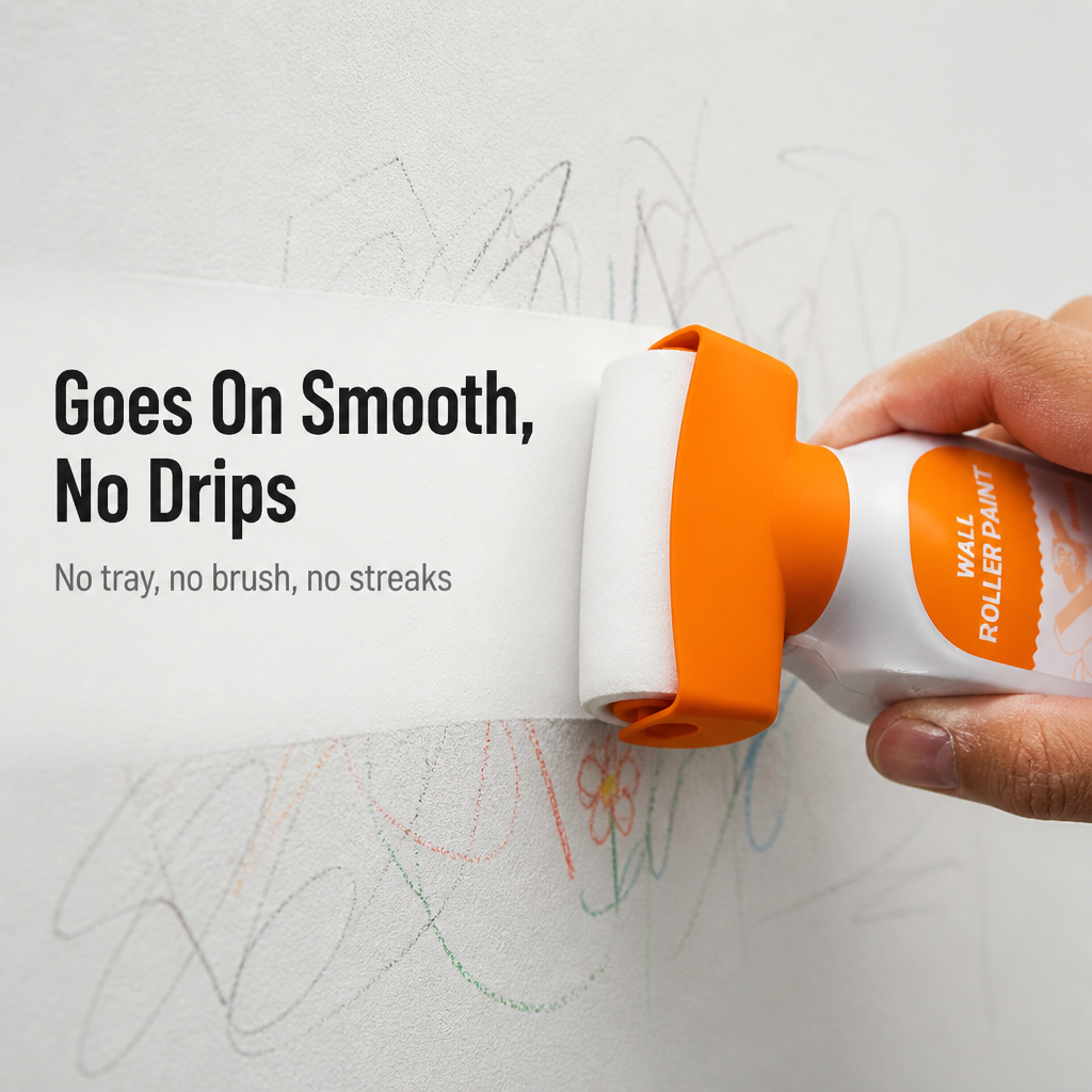 BrightGuard™ — Roll Away Crayon, Scuffs & Marks in One Clean Swipe