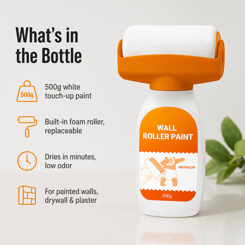 BrightGuard™ — Roll Away Crayon, Scuffs & Marks in One Clean Swipe
