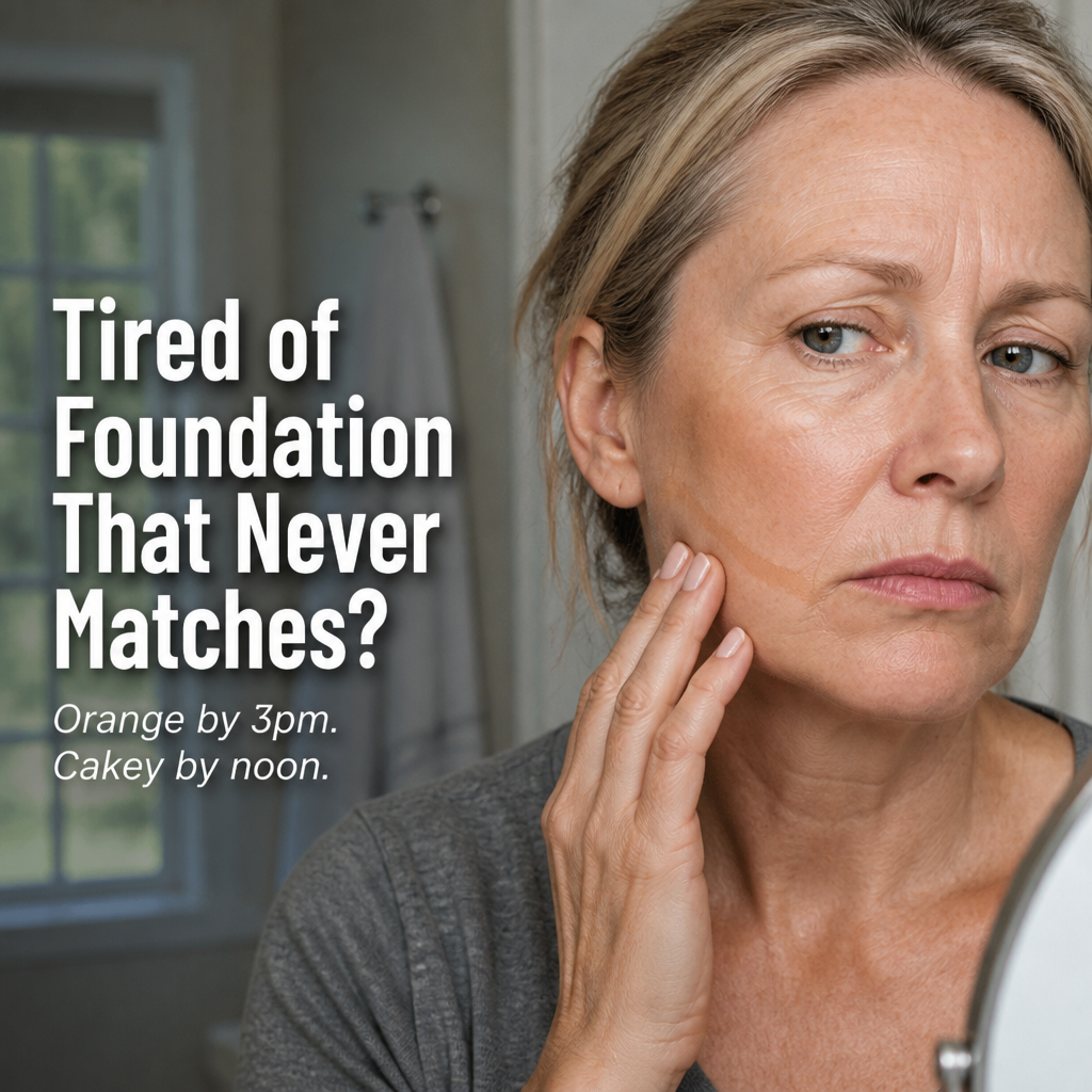 Luvia™ — Match Your Exact Skin Tone in One Swipe & Cover Redness Instantly