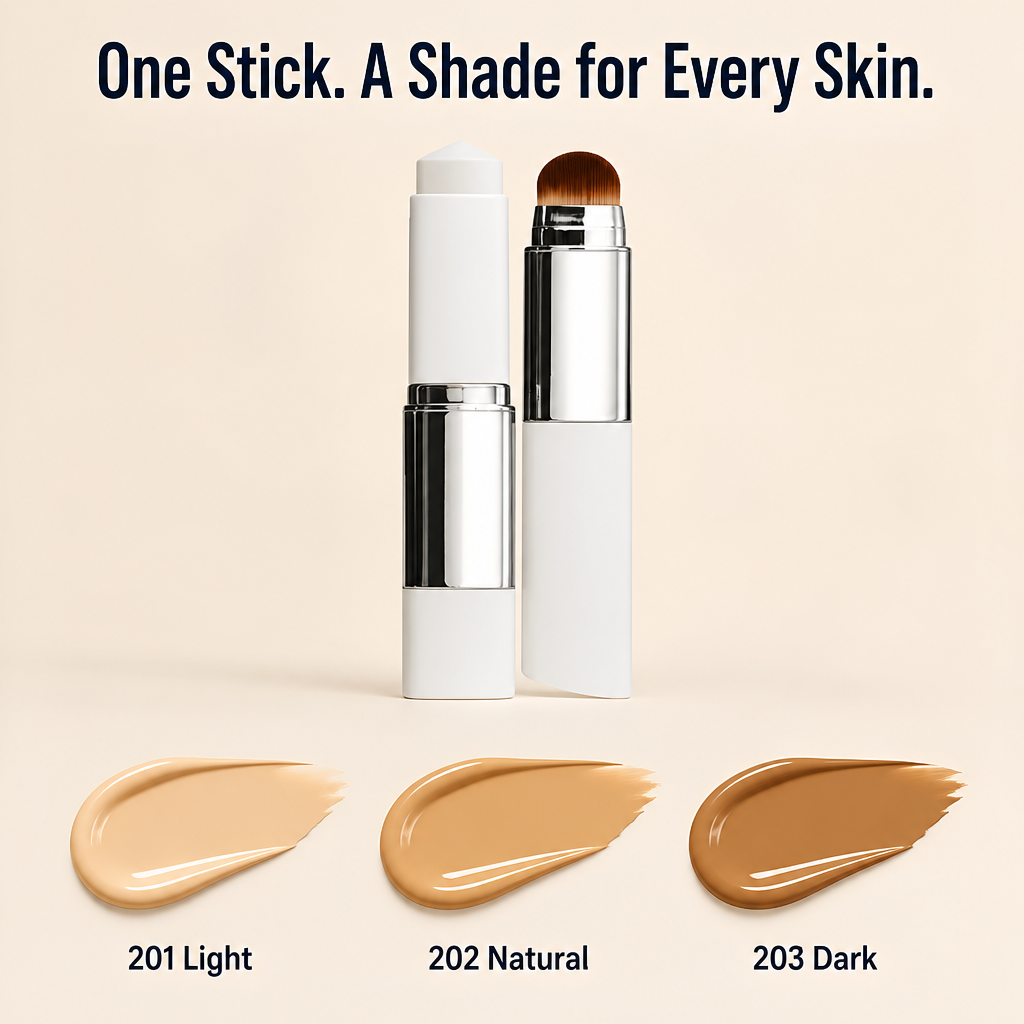 Luvia™ — Match Your Exact Skin Tone in One Swipe & Cover Redness Instantly