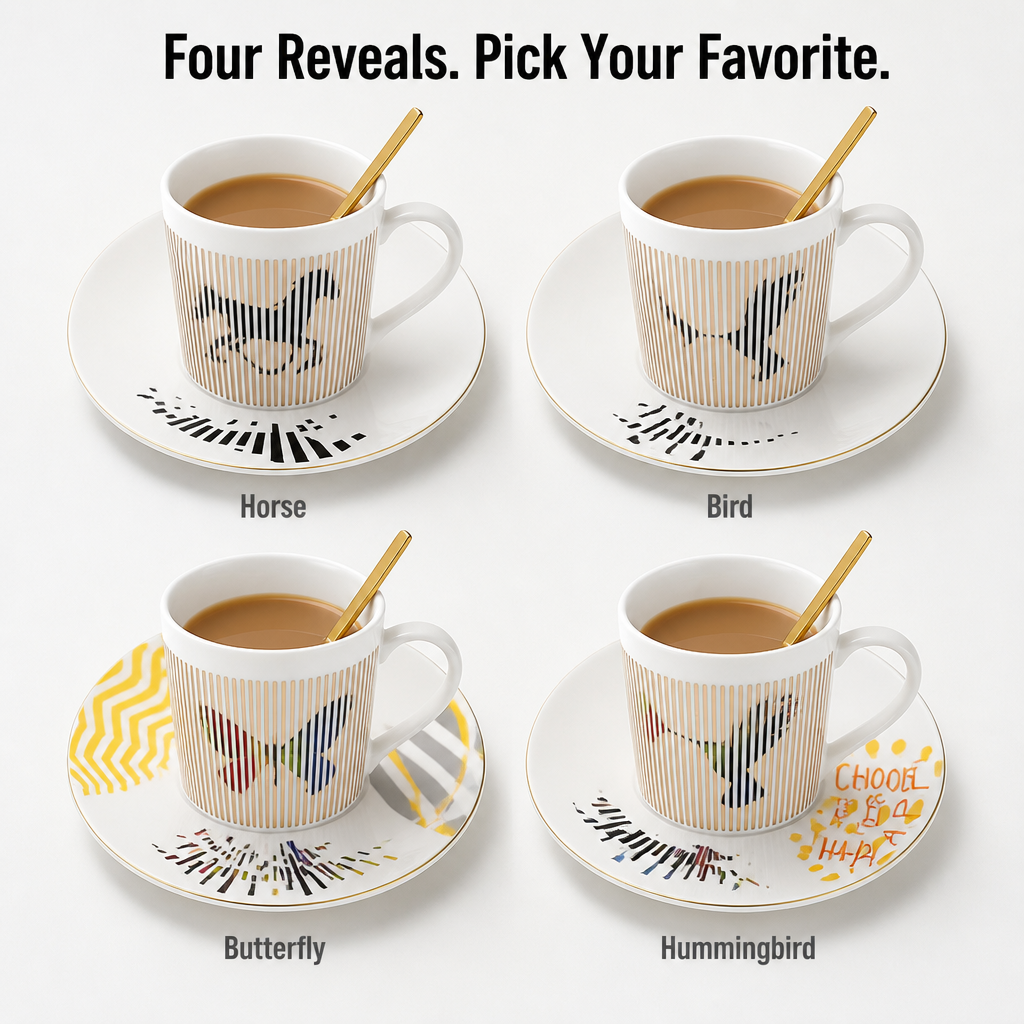 LumeSip™ — Watch a Hidden Picture Appear Every Time You Set It Down