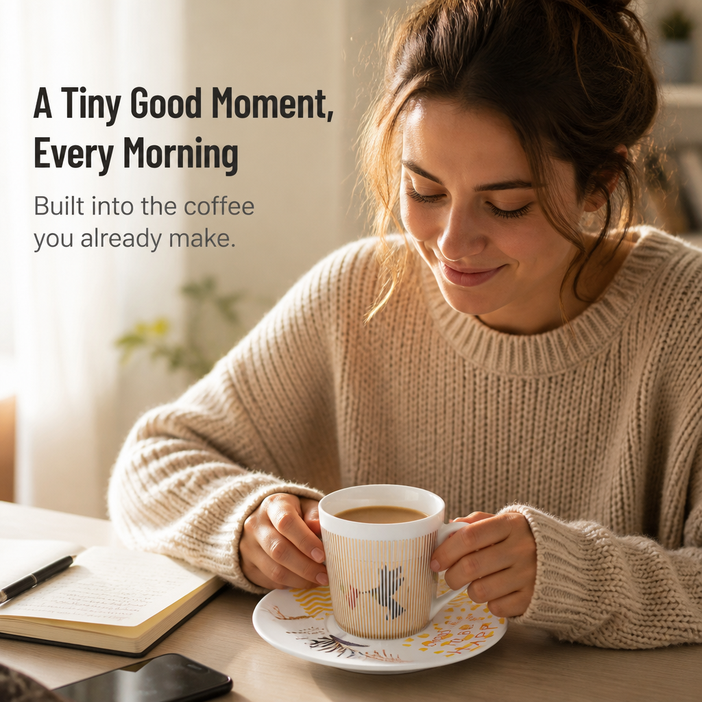 LumeSip™ — Watch a Hidden Picture Appear Every Time You Set It Down