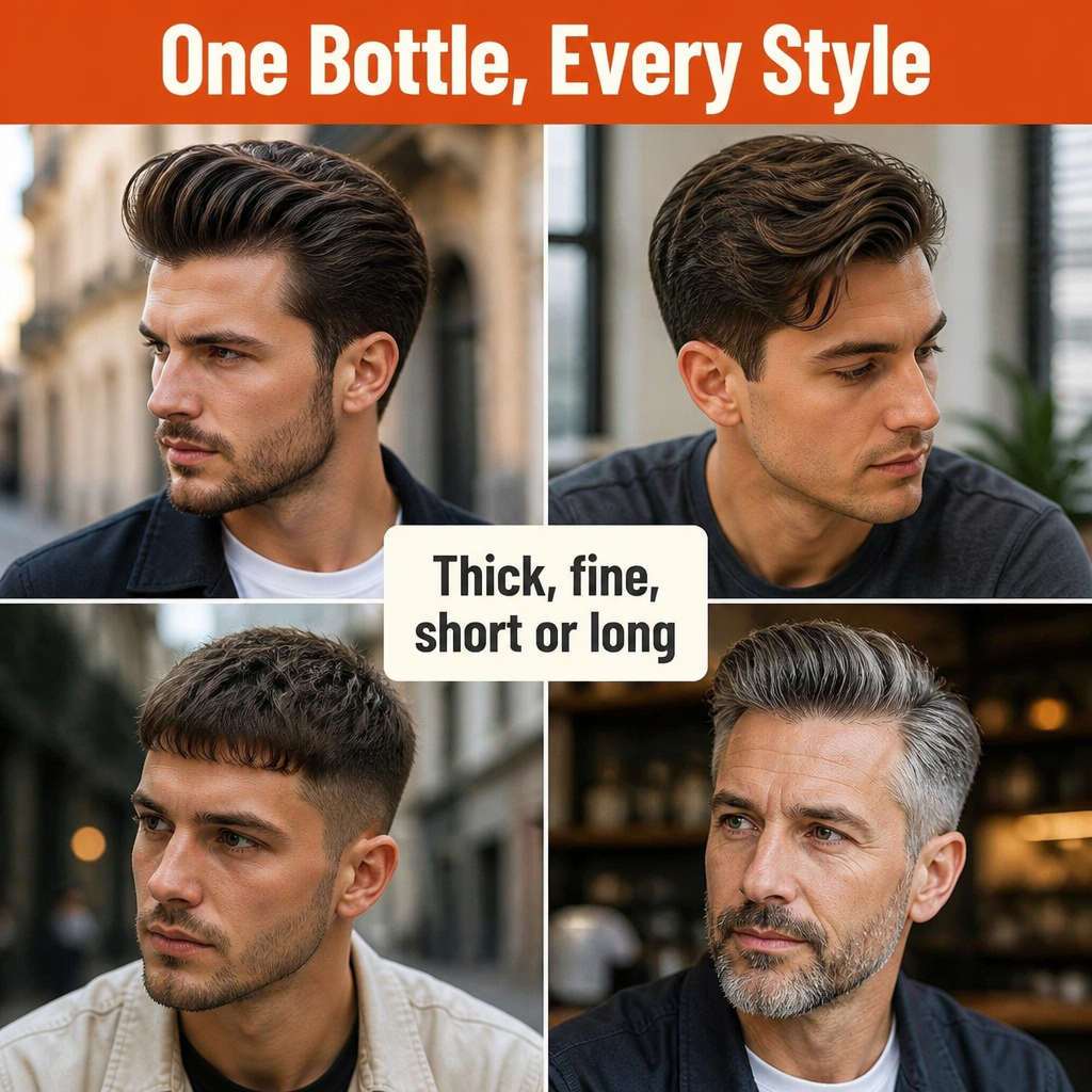 CortexGlow™ — Comb In All-Day Hold With Zero Grease or White Flakes