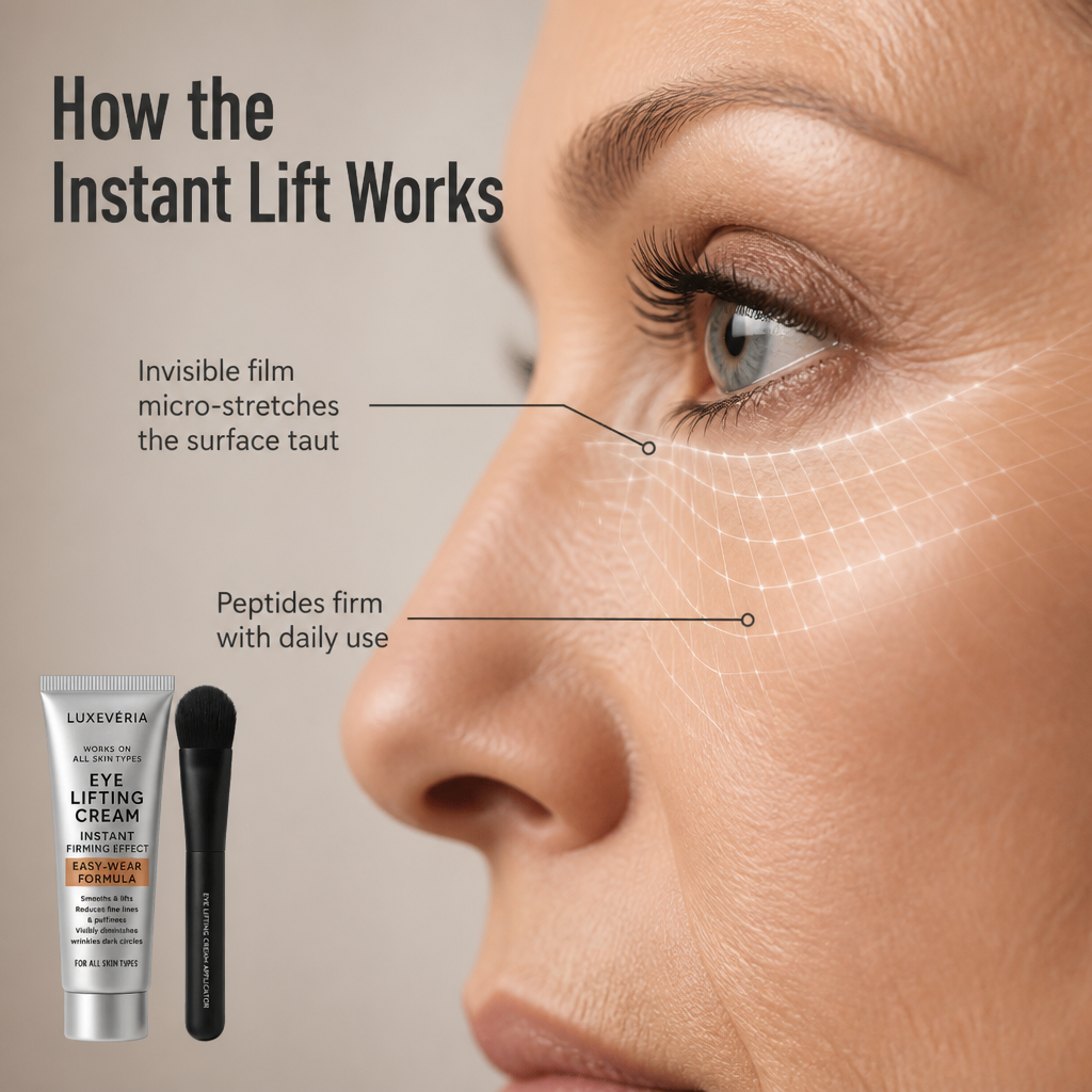 Luxevéria Foundation | Visibly smooths wrinkles in just 2 minutes – radiant skin that lasts all day!