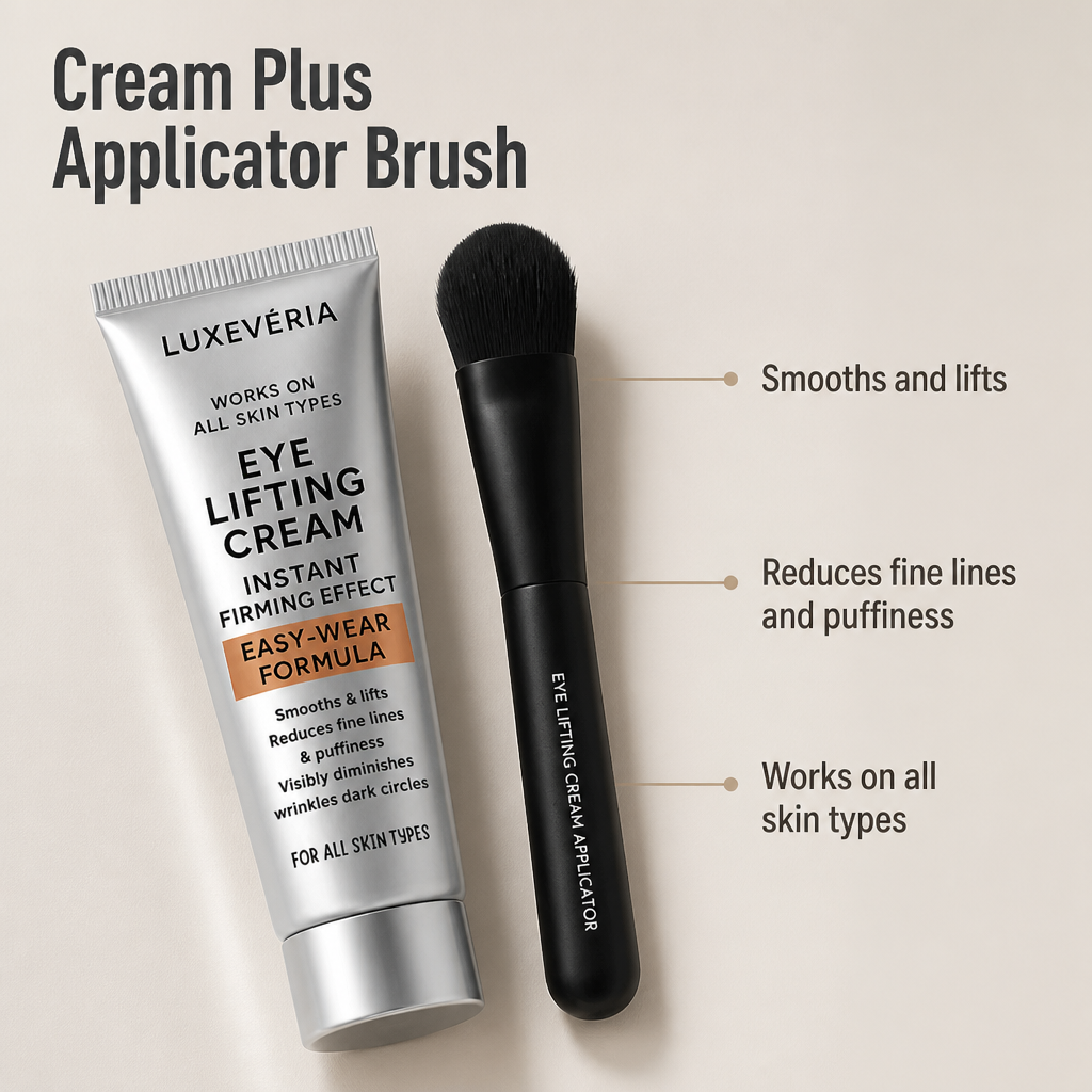 Luxevéria Foundation | Visibly smooths wrinkles in just 2 minutes – radiant skin that lasts all day!