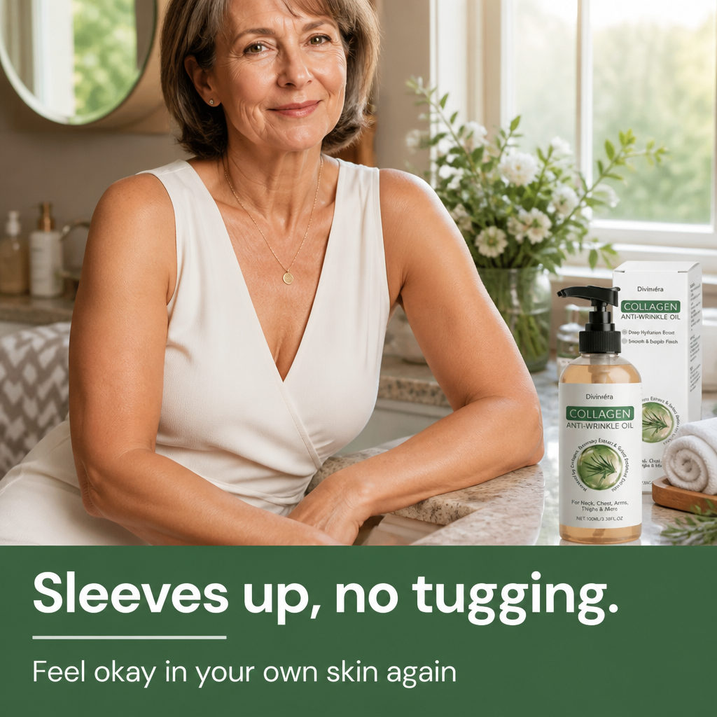 Divinvéra™ — Smooth & Firm the Look of Crepey Skin on Neck, Arms & Thighs