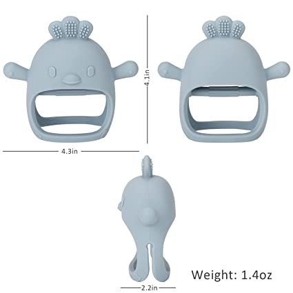 Olaf Silicone Teething Glove