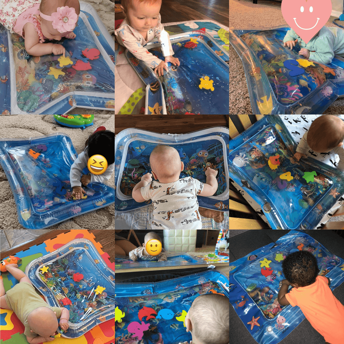 Olivia Water Tummy Time Mat -  50% Off Today - Skaldo & Malin