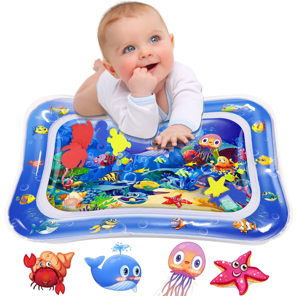 Olivia Water Tummy Time Mat -  50% Off Today - Skaldo & Malin