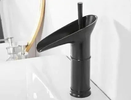 Royaleva Antique Waterfall Bathroom Sink Faucet Elegance
