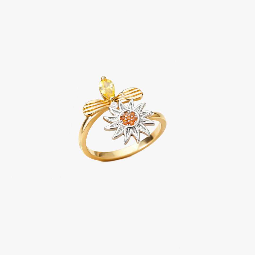 Rotating Adjustable Anti-Anxiety Fidget Ring for Focus & Calm