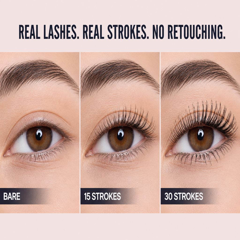 LunaLash™ — Comb Through Sparse Lashes for Falsie-Style Length & Curl