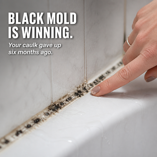 HydroSealPro™ — Seal Cracks, Block Mold, and Make Tired Caulk Look New
