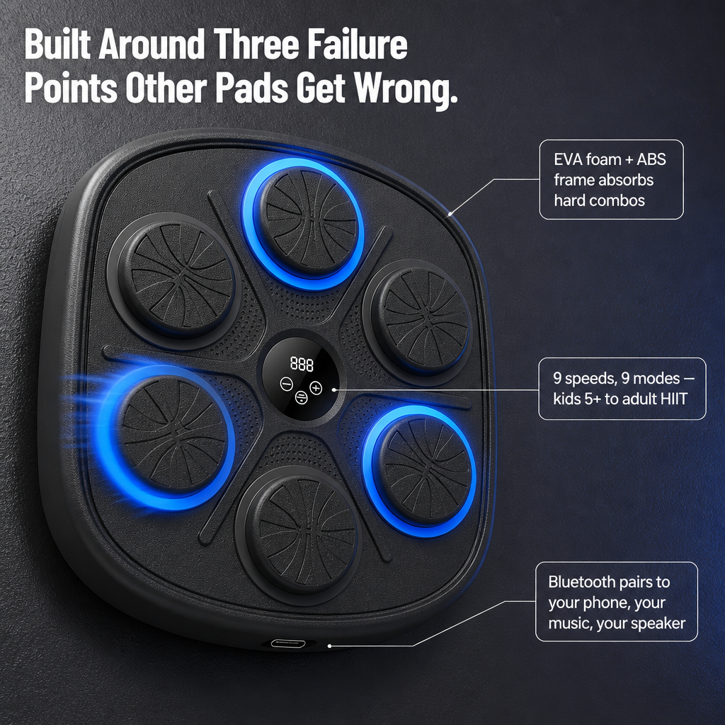 FlowPunch™ — Punch to the Beat and Knock Out Stress in 15-Minute Rounds
