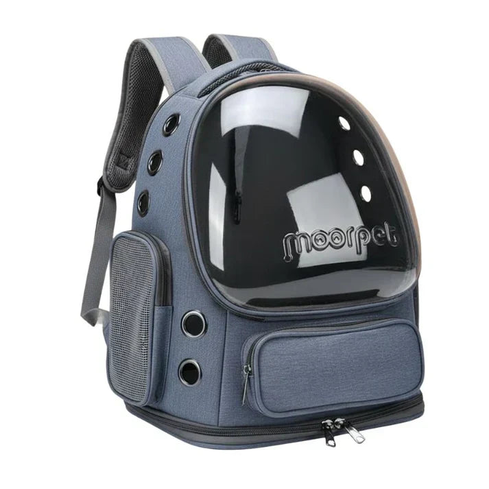 Clear Pet Backpack Carrier for Small Dogs and Cats – Breathable Design