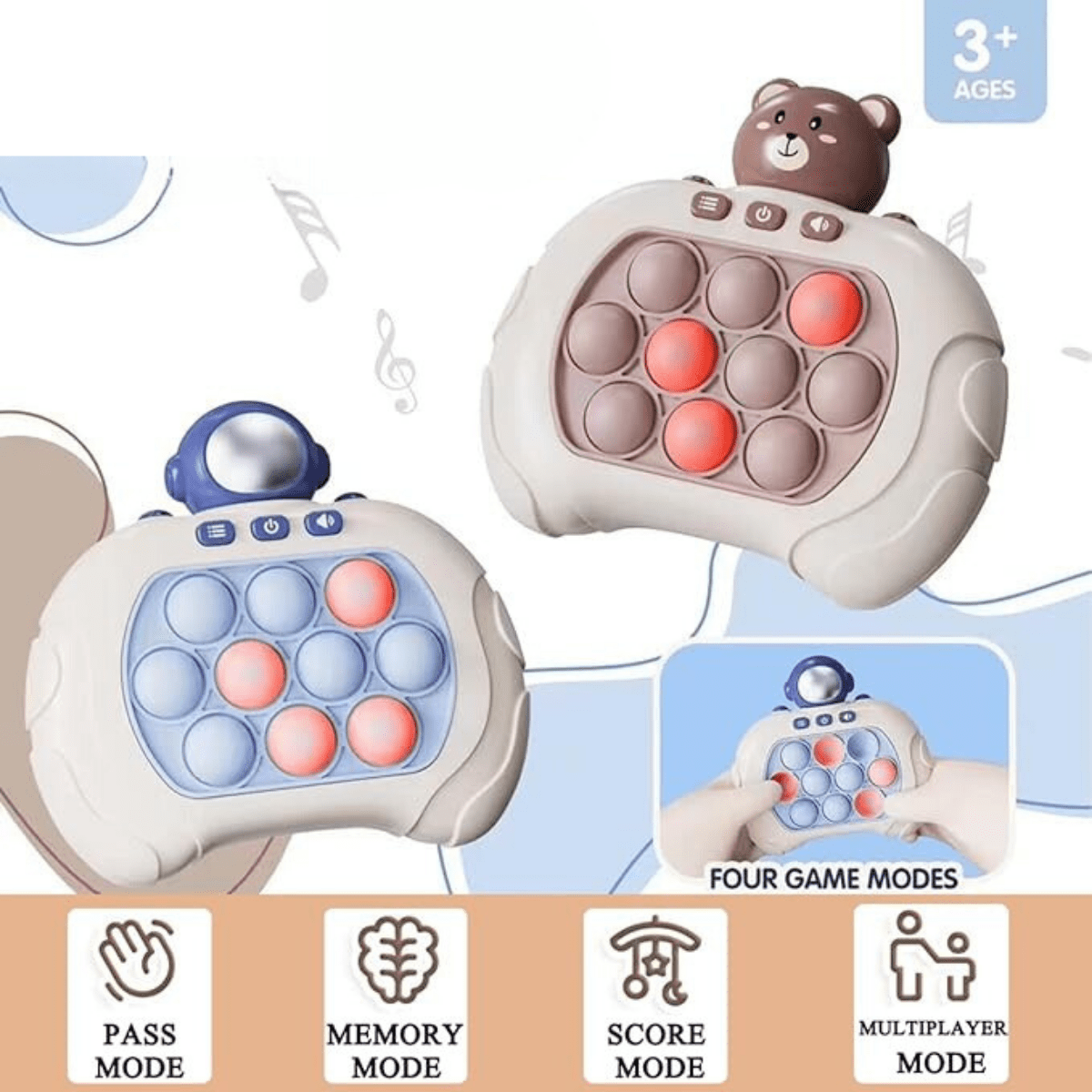 Pocket Pop Fidget Game -  50% OFF TODAY - Skaldo & Malin