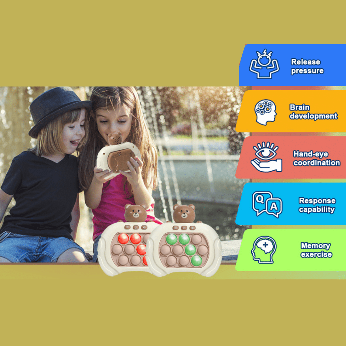Pocket Pop Fidget Game -  50% OFF TODAY - Skaldo & Malin