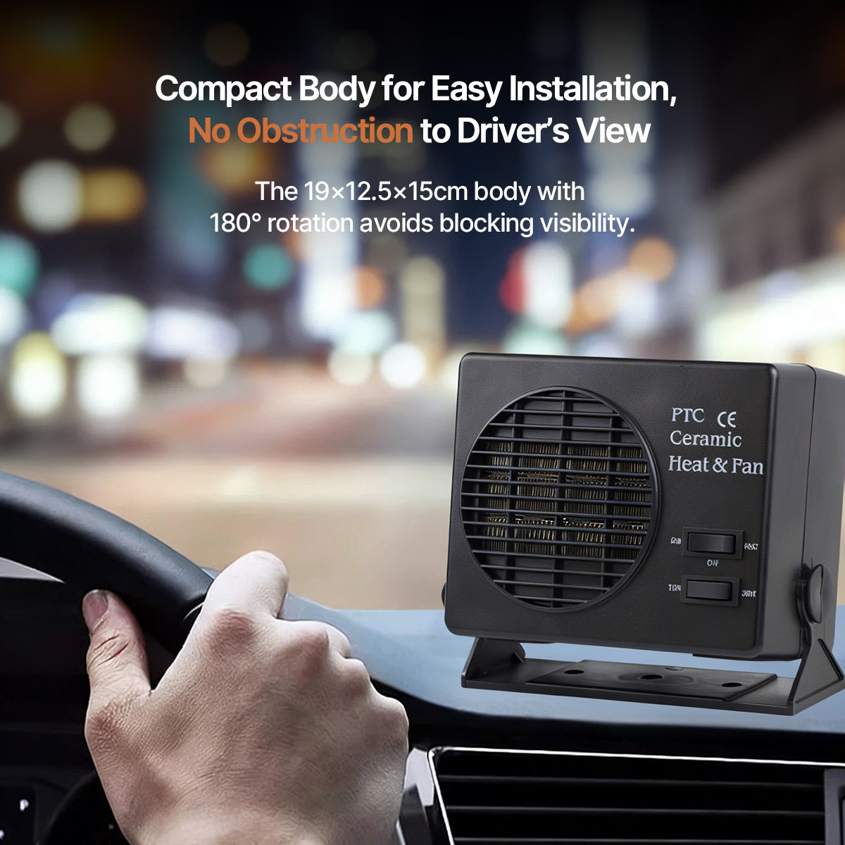 Car Heater and Windshield Defroster for All Vehicles