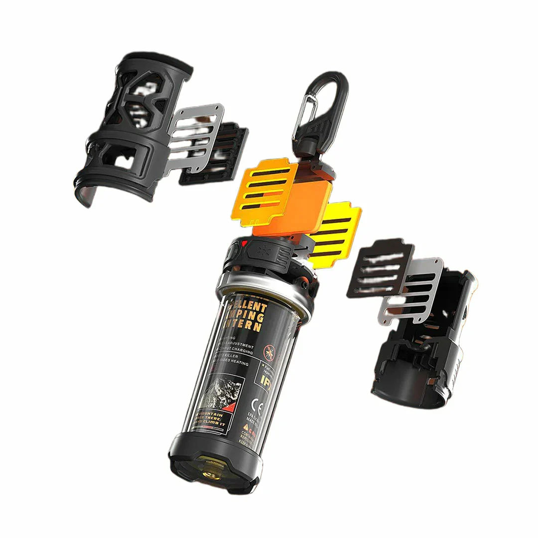 Camping Lantern and Mosquito Zapper Combo for Outdoor Use