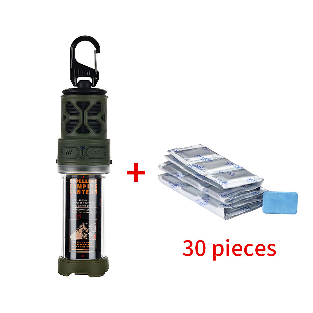 Camping Lantern and Mosquito Zapper Combo for Outdoor Use