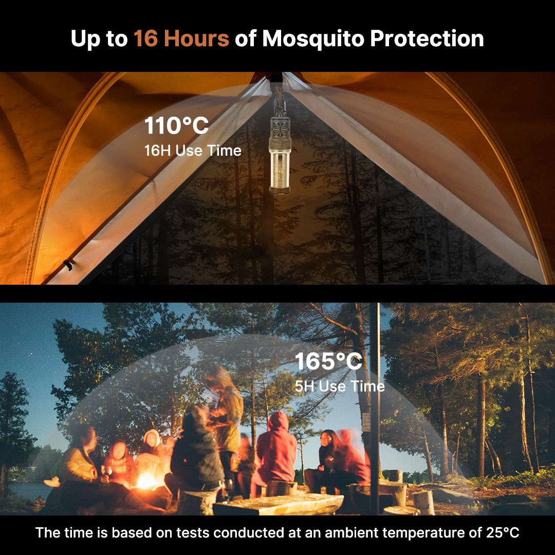 Camping Lantern and Mosquito Zapper Combo for Outdoor Use