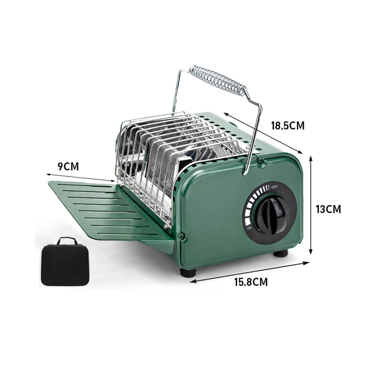 Compact Butane Heater for Camping and Outdoor Warmth