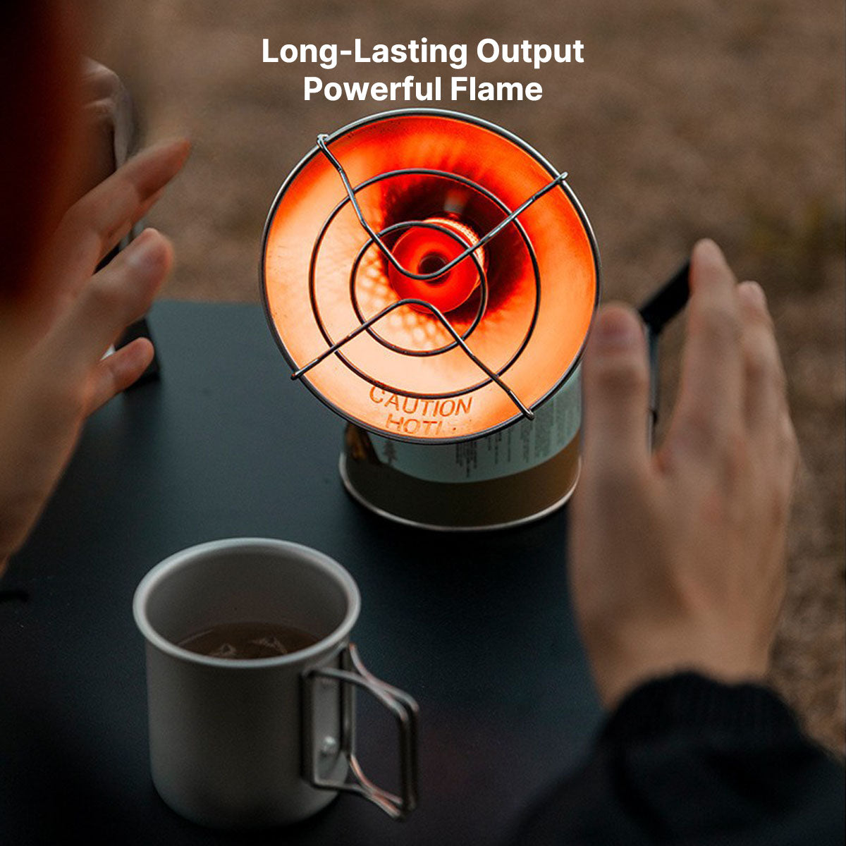 Camping Heater Powered by Butane – Portable Outdoor Heating Solution