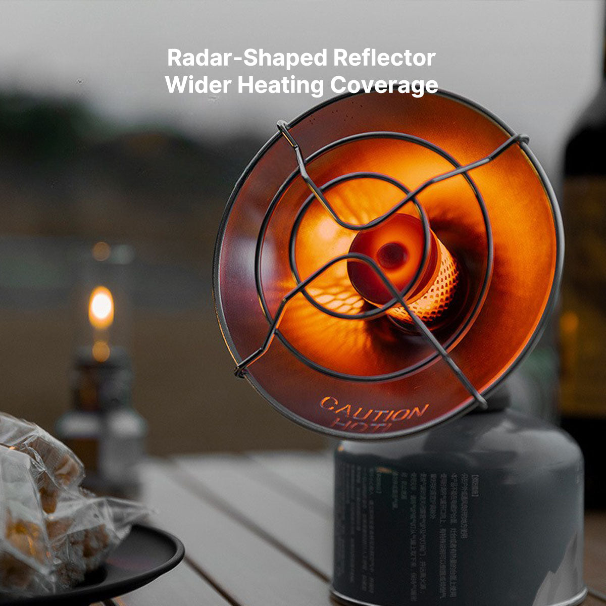 Camping Heater Powered by Butane – Portable Outdoor Heating Solution