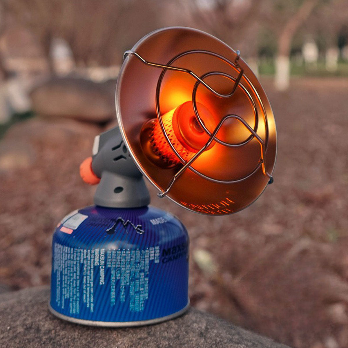 Camping Heater Powered by Butane – Portable Outdoor Heating Solution