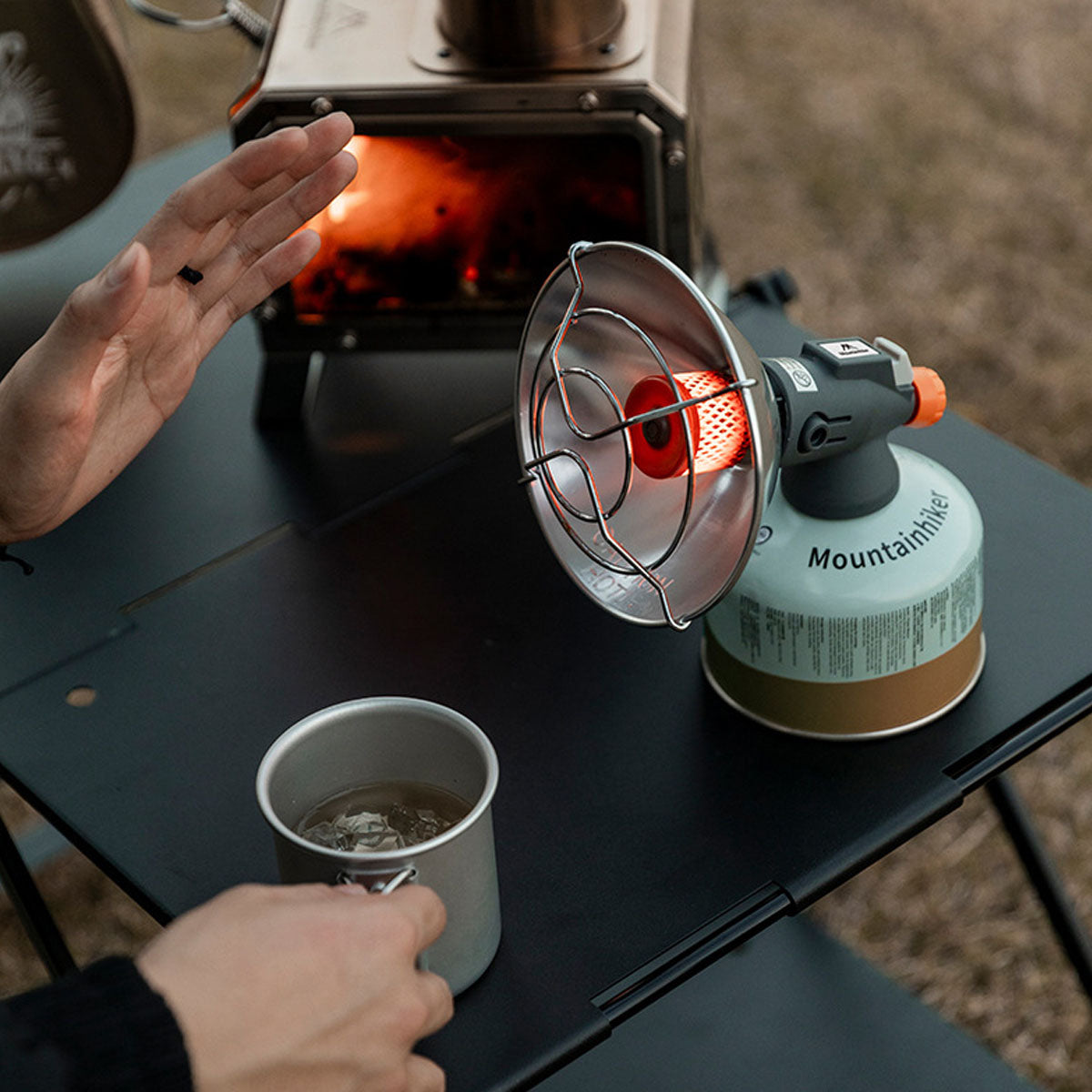 Camping Heater Powered by Butane – Portable Outdoor Heating Solution