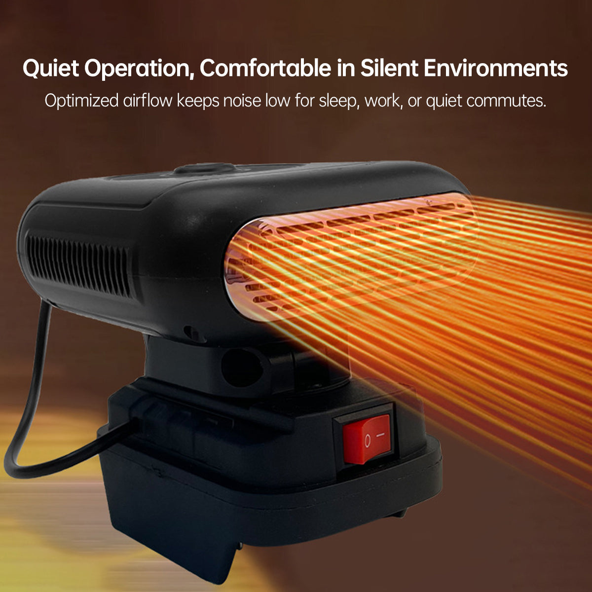 Instant Heating Portable Car Heater - Quick Defrost in 3 Seconds