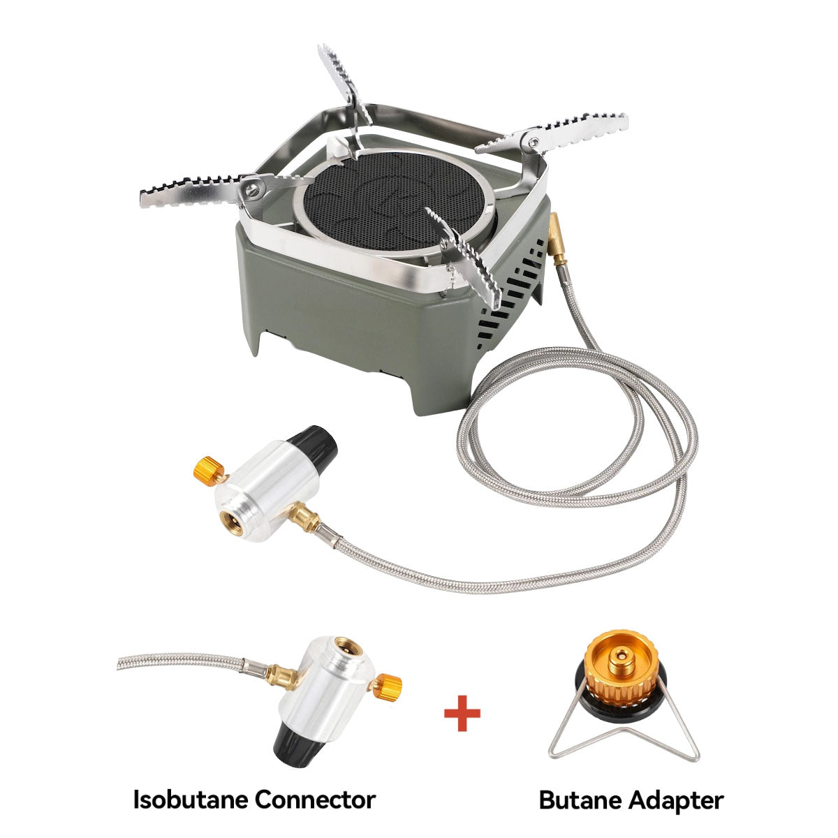 Infrared Gas Camping Stove – Portable and Windproof Design