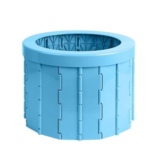 Folding Portable Toilet Seat for Travel and Camping Use