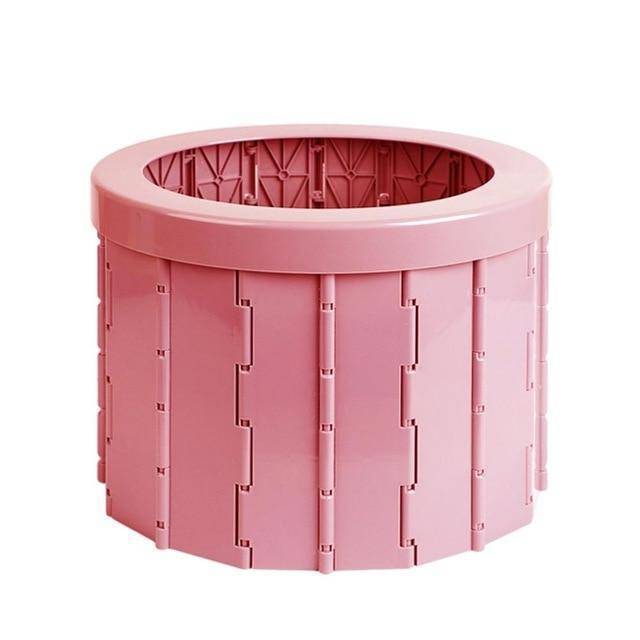 Folding Portable Toilet Seat for Travel and Camping Use