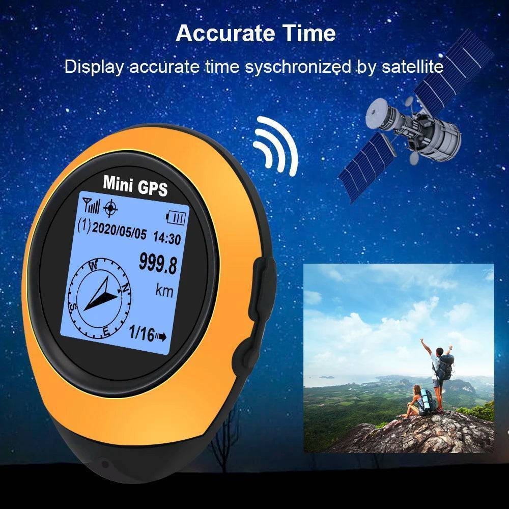 Compact Handheld GPS Device for Outdoor Exploration