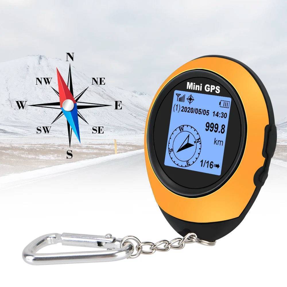 Compact Handheld GPS Device for Outdoor Exploration