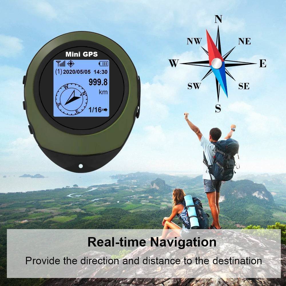 Compact Handheld GPS Device for Outdoor Exploration