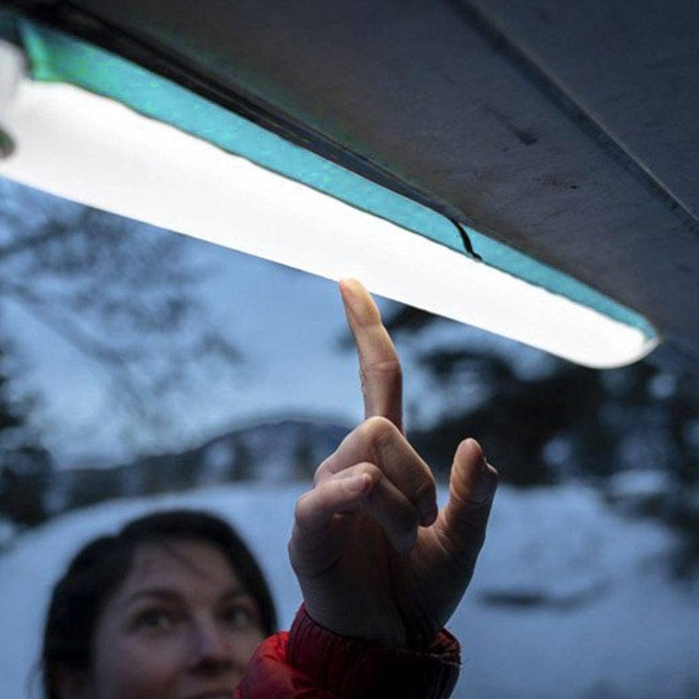 Inflatable LED Lantern for Camping with Magnetic Base – Portable Design