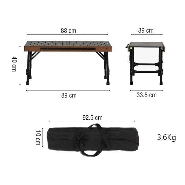 Folding BBQ Cooking Station for Portable Outdoor Camping