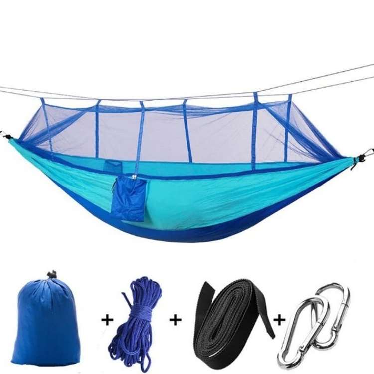 Camping Hammock for Outdoors with Insect Protection Net