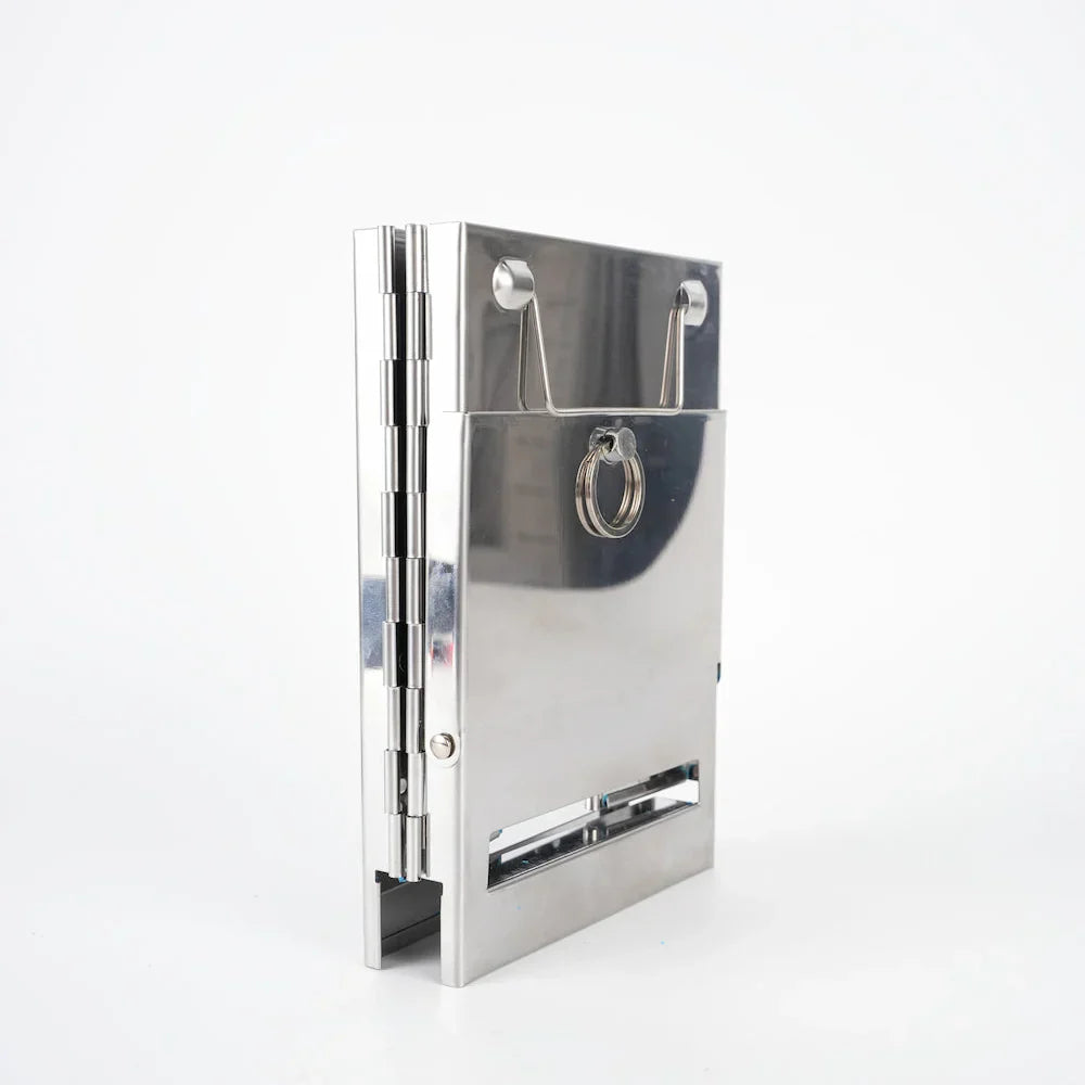 Folding Camping Stove for Wood Burning – Portable Stainless Steel Design