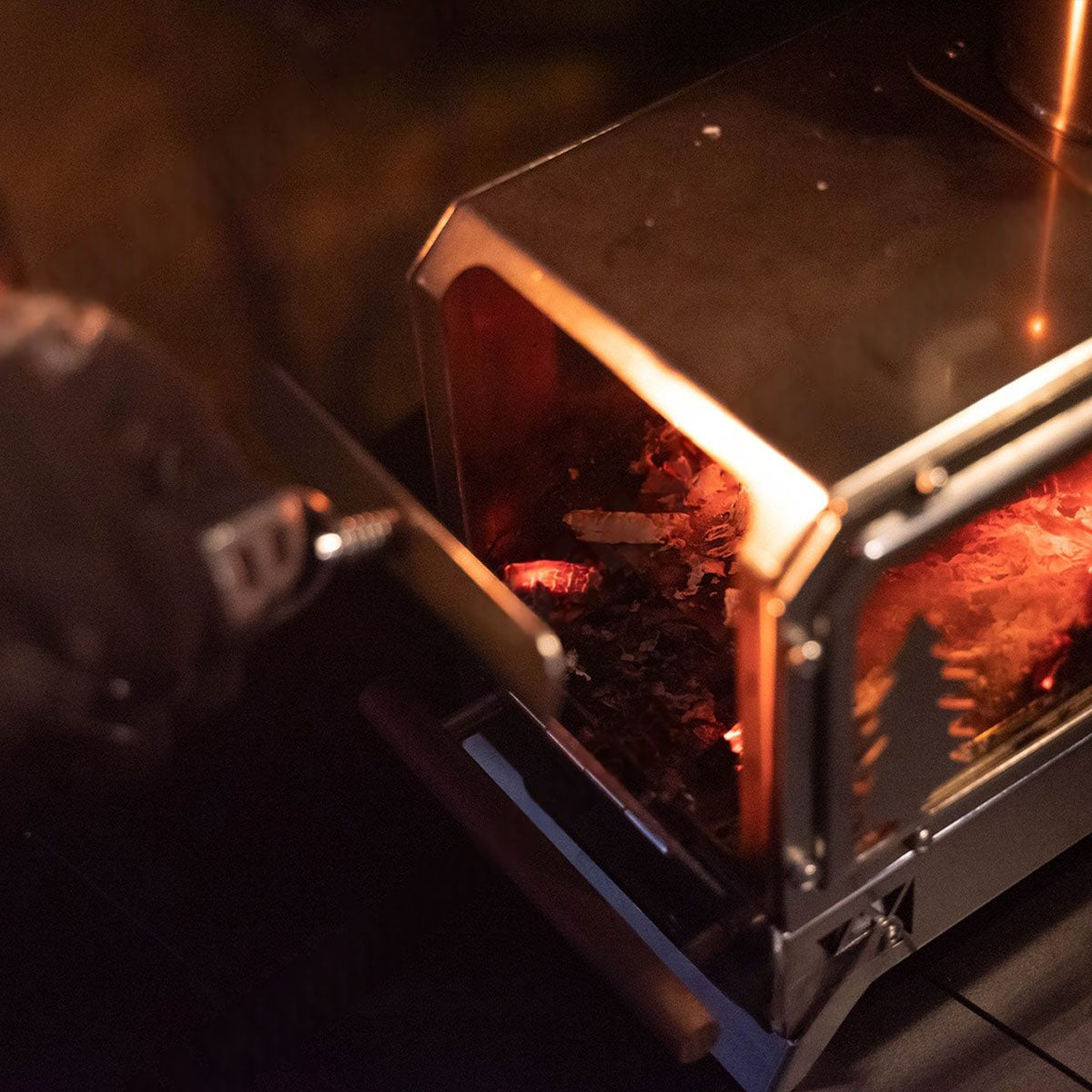 Camping Stove for Outdoor Use - Portable Wood Burning Design