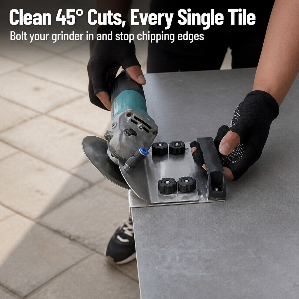 TitanEdge — Cut Flawless 45° Tile Edges With Zero Wobble or Chipping