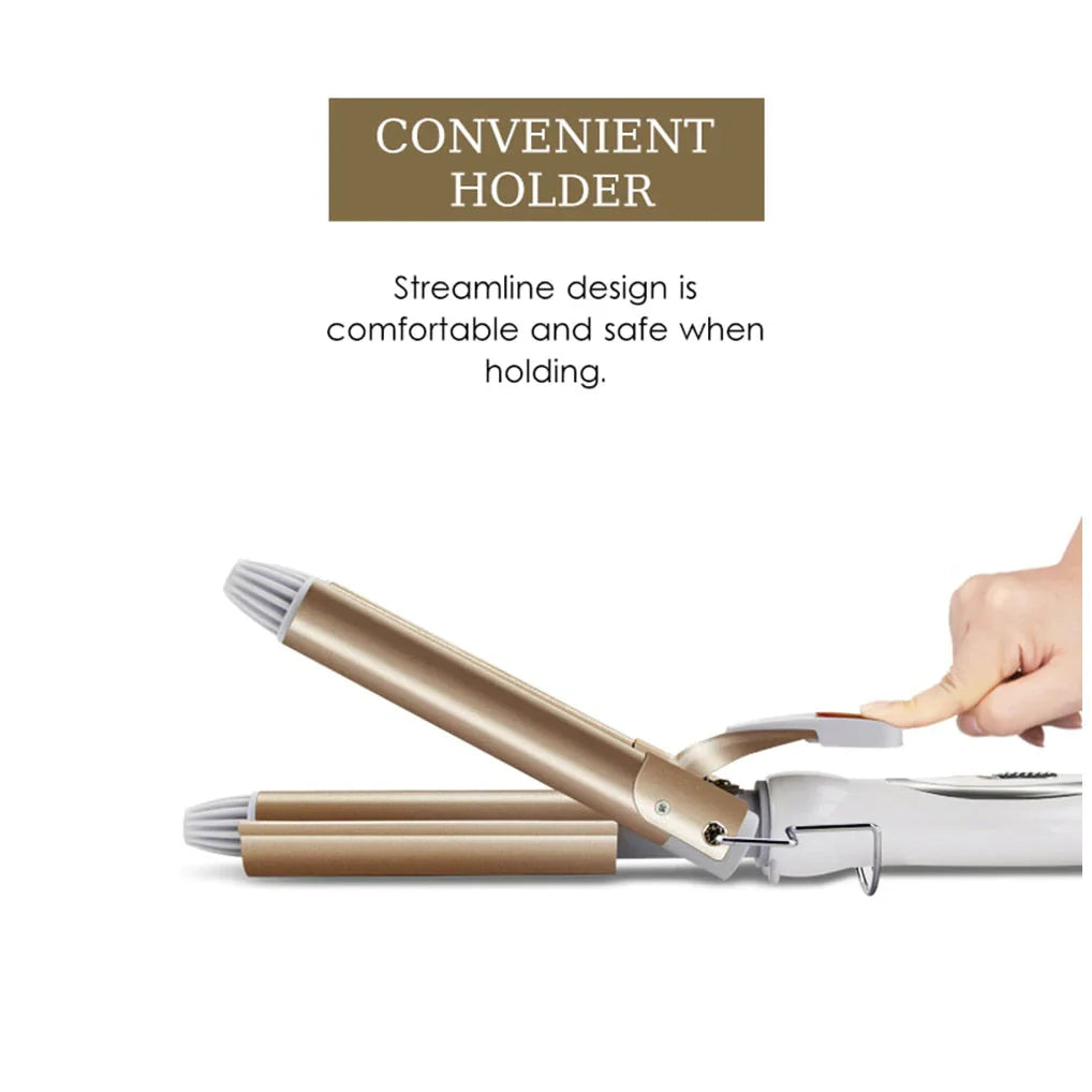 BEAUX™ Three-barrel Curling Hair Waver