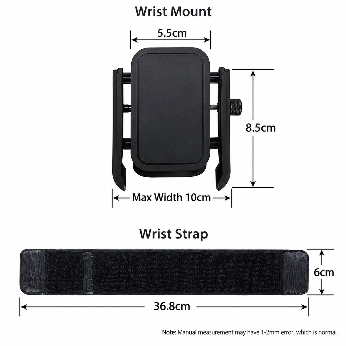 360° Rotating Wrist & Arm Phone Holder – Hands-Free Sports Mount